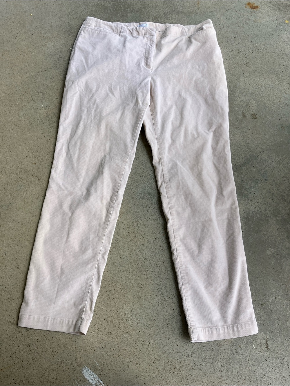 J. Jill Stretch Corduroy Straight Leg Pants, 16